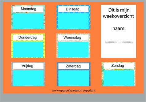 weekoverzicht